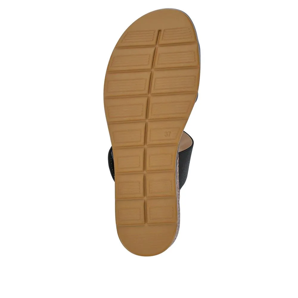 Adjustable Wedge-Heel Sandals - WBINS41052 / 327 110