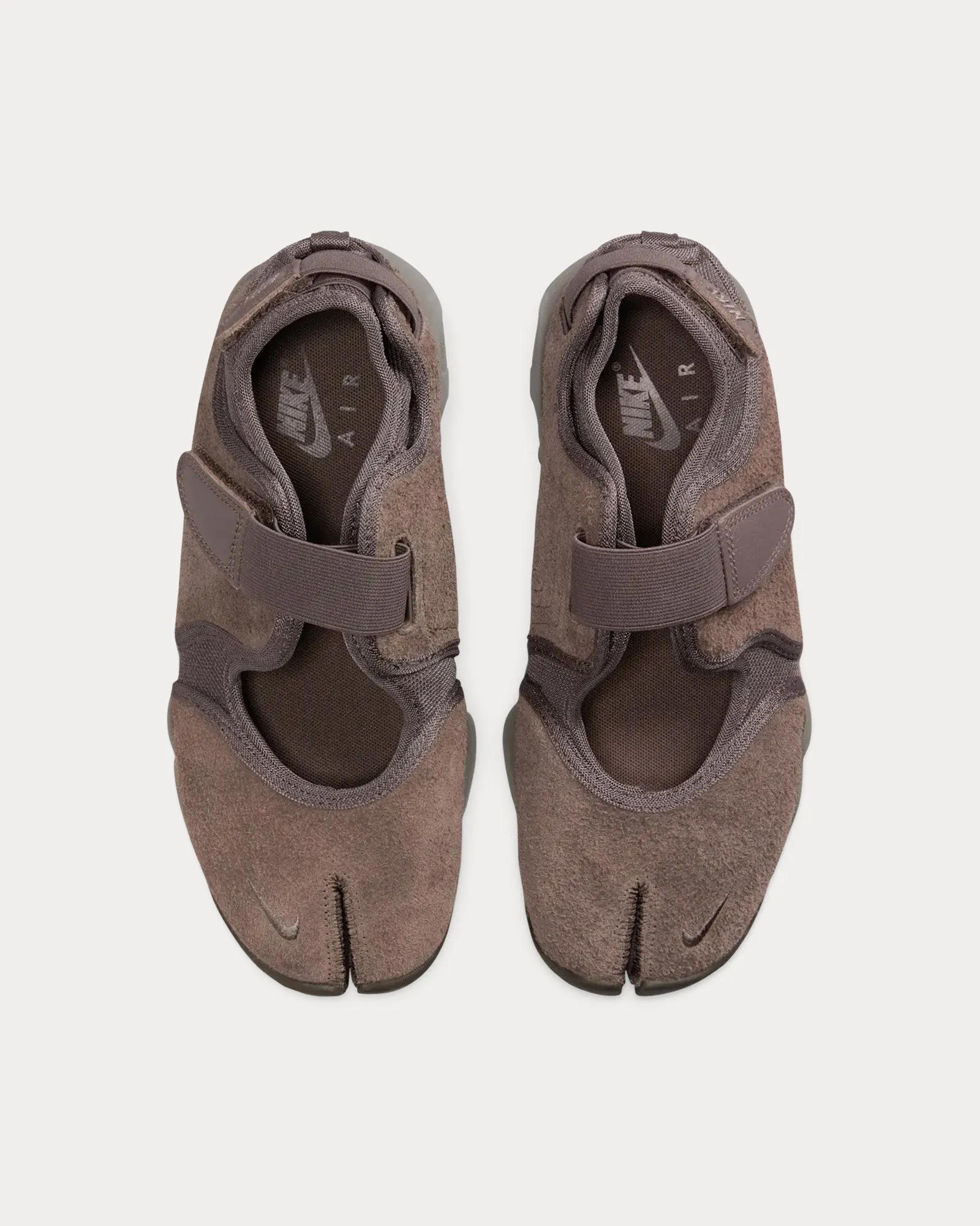Air Rift Suede Ironstone / Cavestone Slip On Sneakers