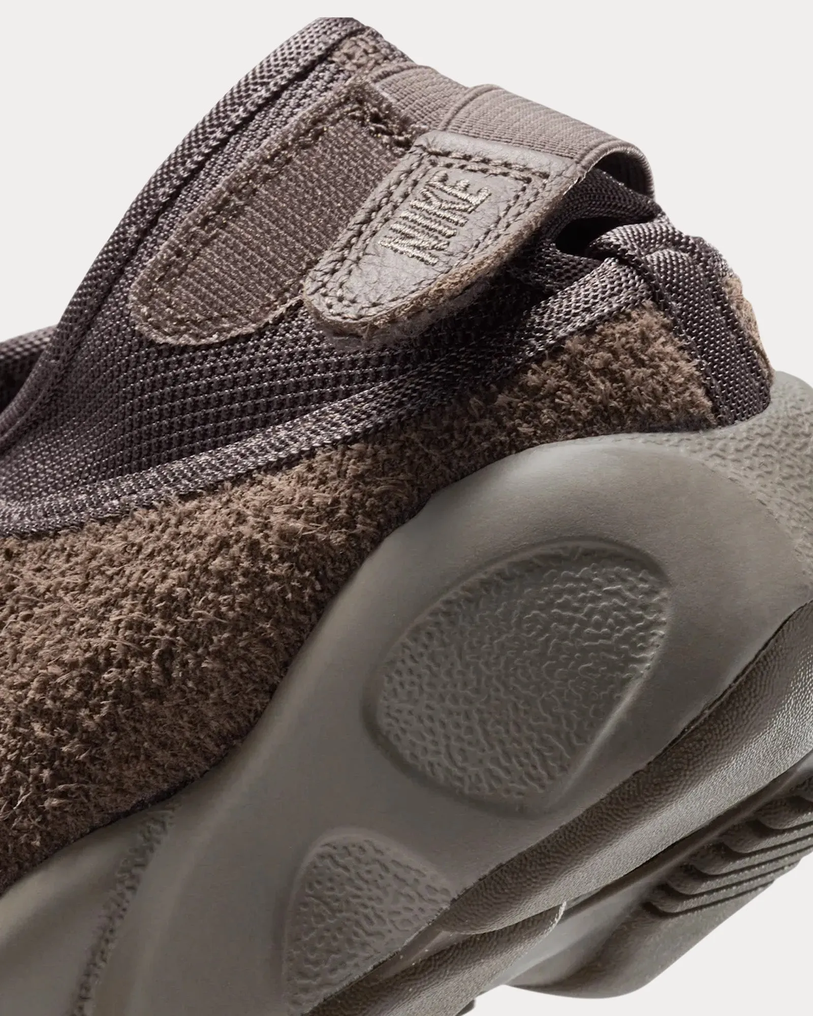 Air Rift Suede Ironstone / Cavestone Slip On Sneakers
