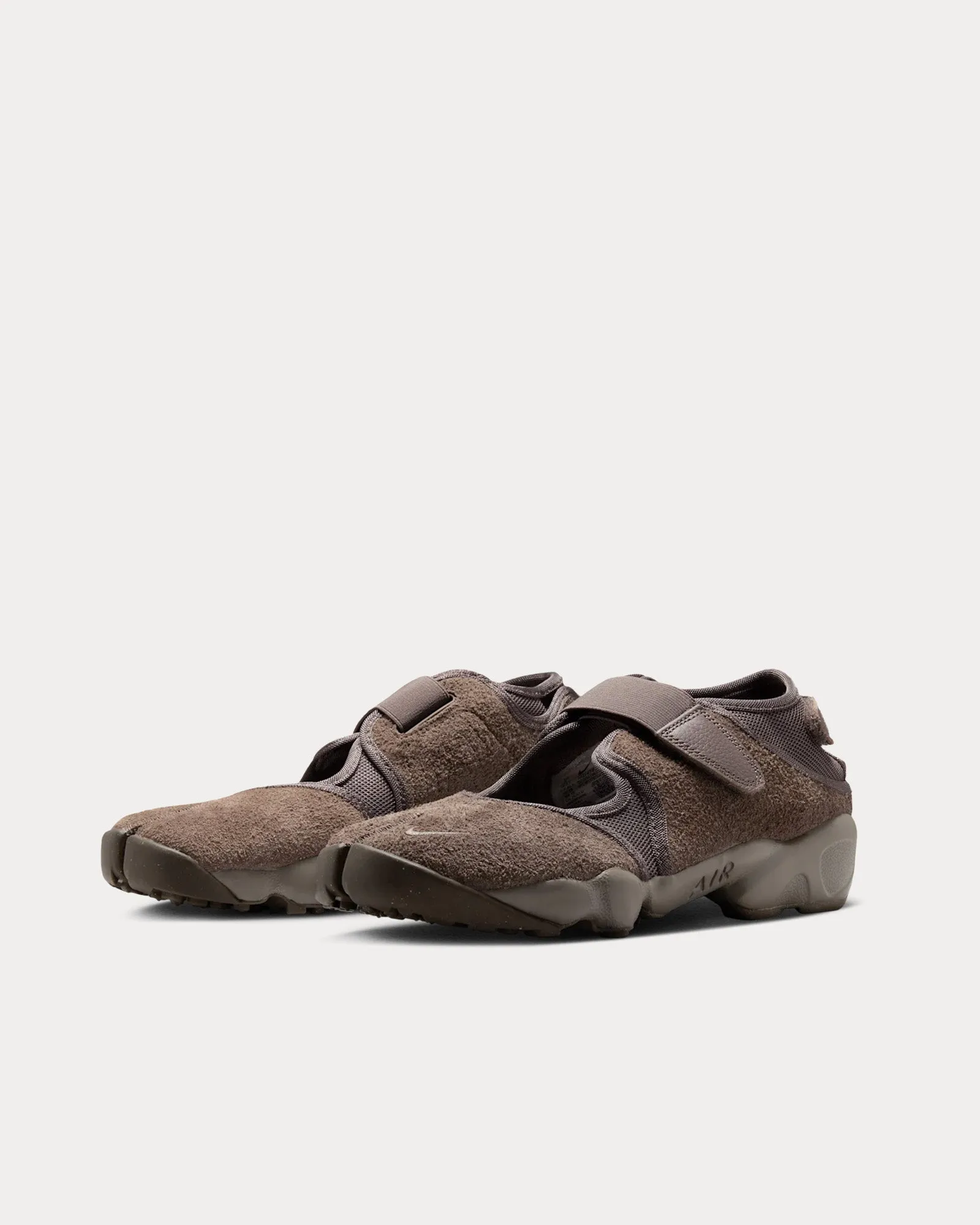 Air Rift Suede Ironstone / Cavestone Slip On Sneakers