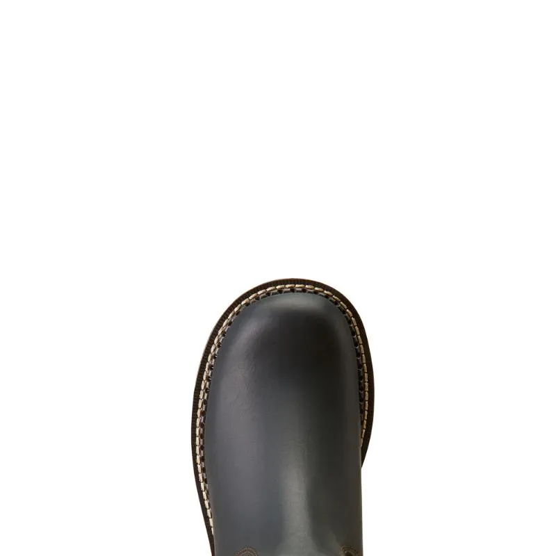 Ariat Fatbaby Twin Gore Ladies Chelsea Boot - Black Deertan