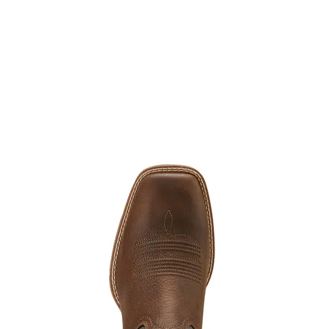 Ariat Men's 11" Brown Oily Rowdy Sports Outdoor Square Toe Cowboy Boots