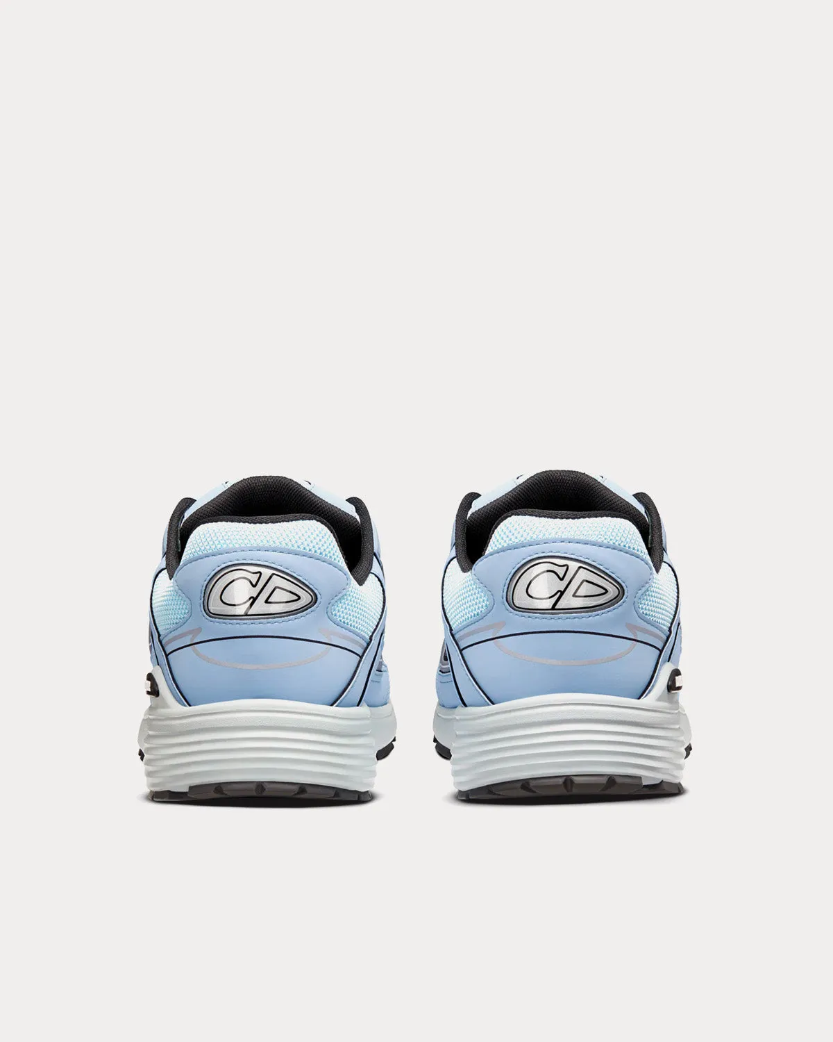 B30 Mesh & Technical Fabric Blue Low Top Sneakers