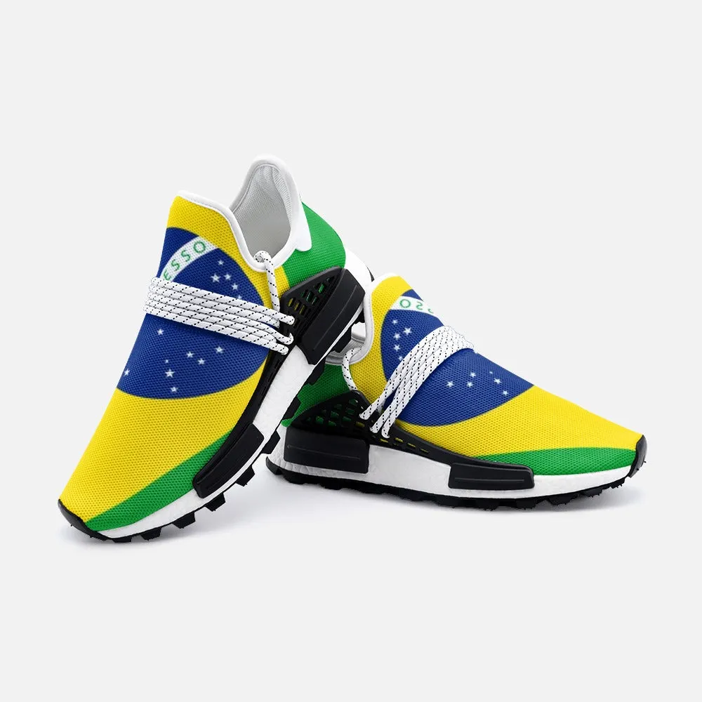 Brasil Flag Unisex Lightweight Sneaker S-1 Boost