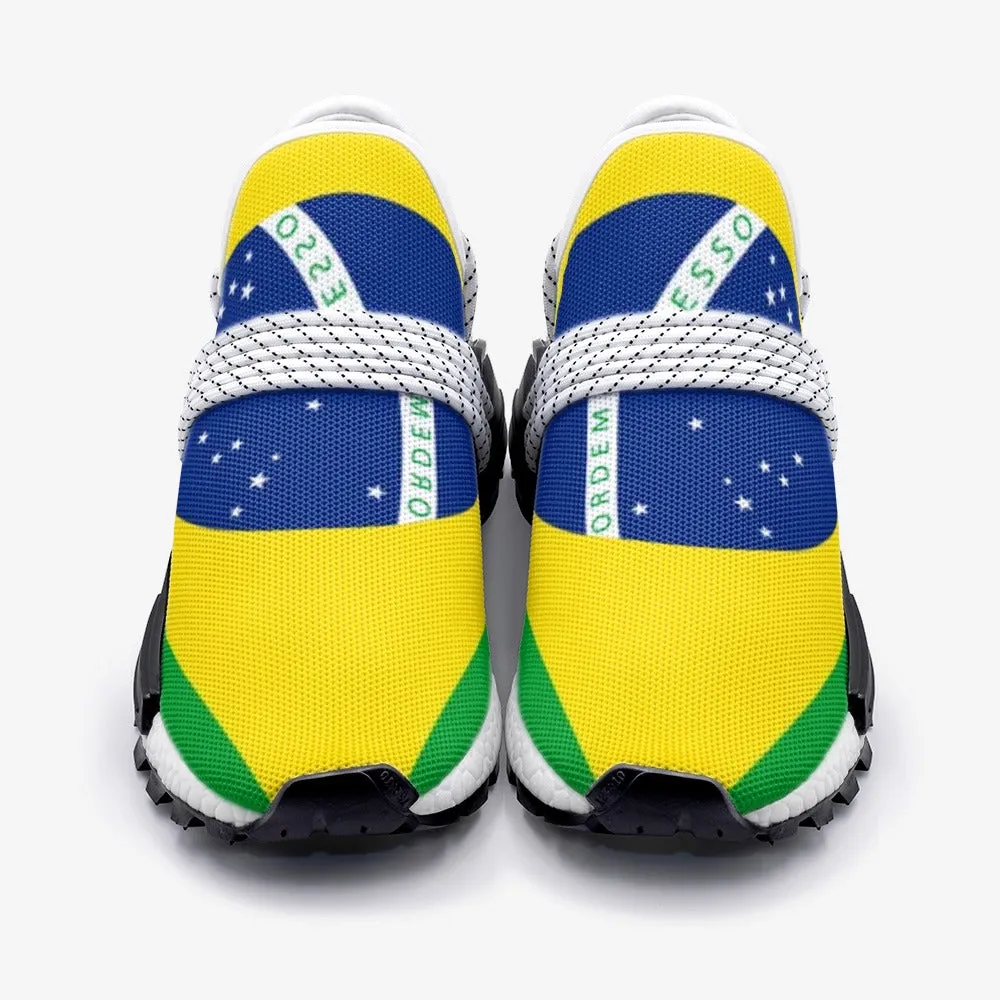 Brasil Flag Unisex Lightweight Sneaker S-1 Boost
