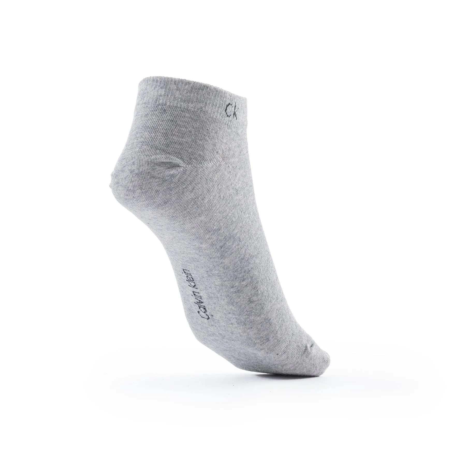 CALVIN KLEIN COTTON ANKLE 3-PACK SOCKS SU35