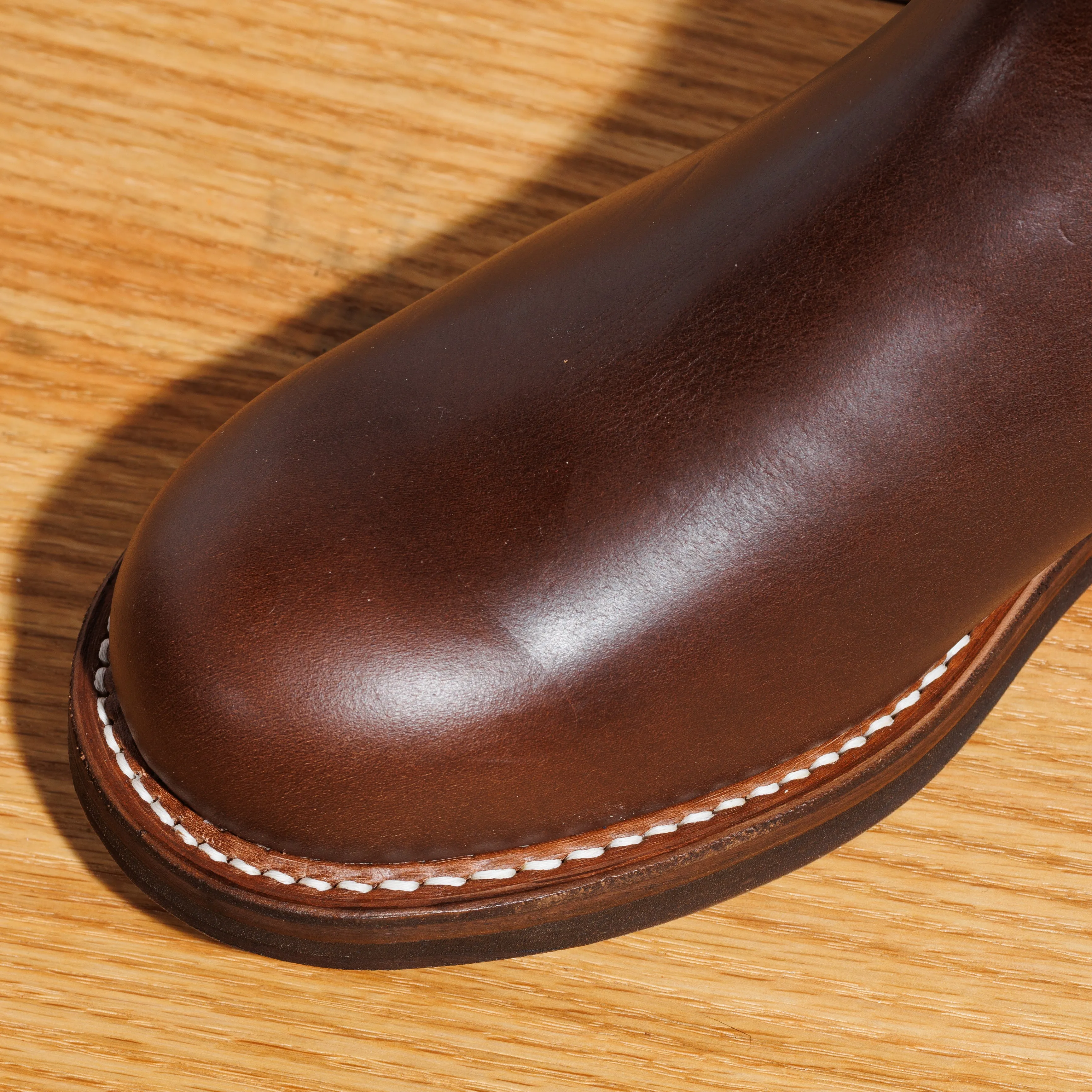 Casper Side Zip Boot - Brown Oil