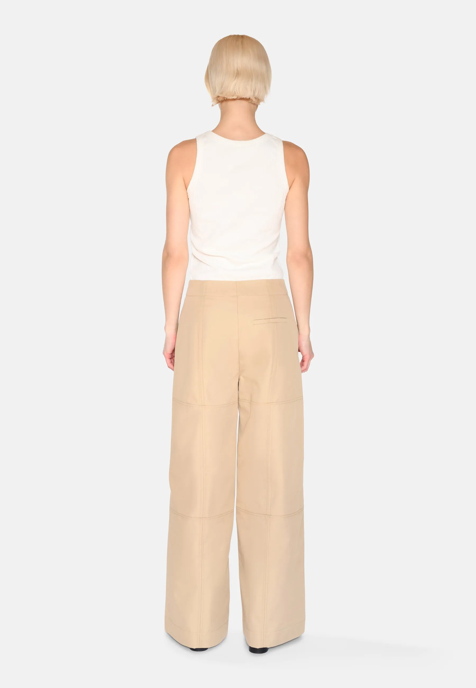 Cecilia wide pants 4137 - Incense
