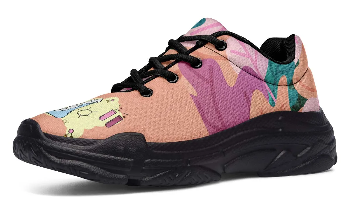 Chemical Reactions Chunky Sneakers