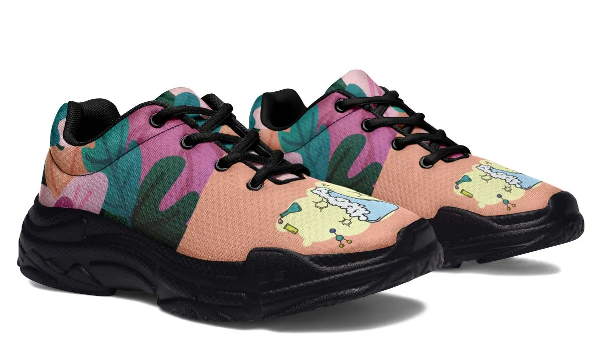 Chemical Reactions Chunky Sneakers