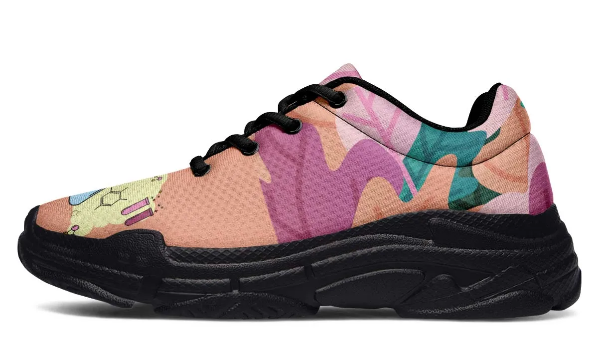 Chemical Reactions Chunky Sneakers