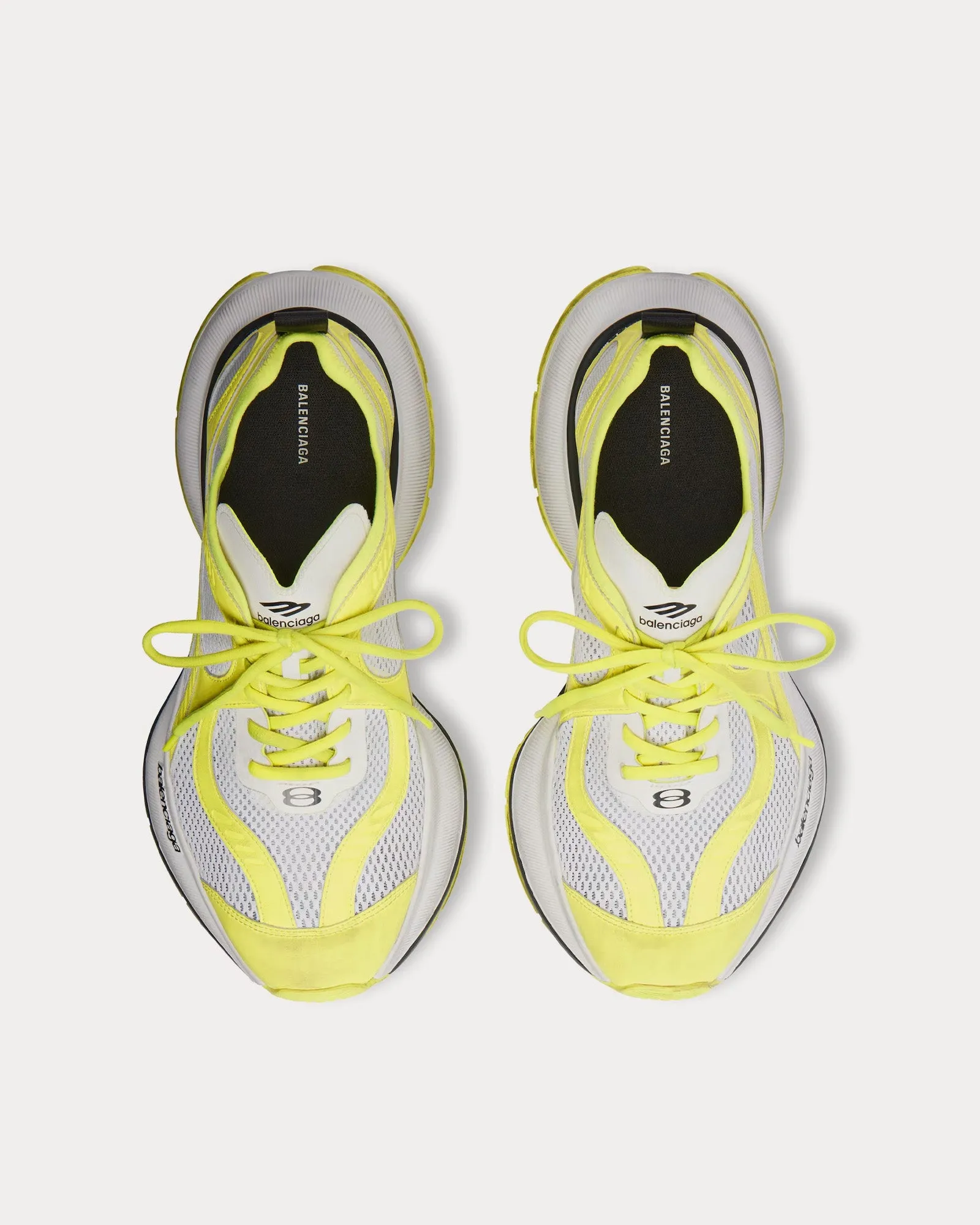 Circuit Neon Yellow / White / Black Low Top Sneakers