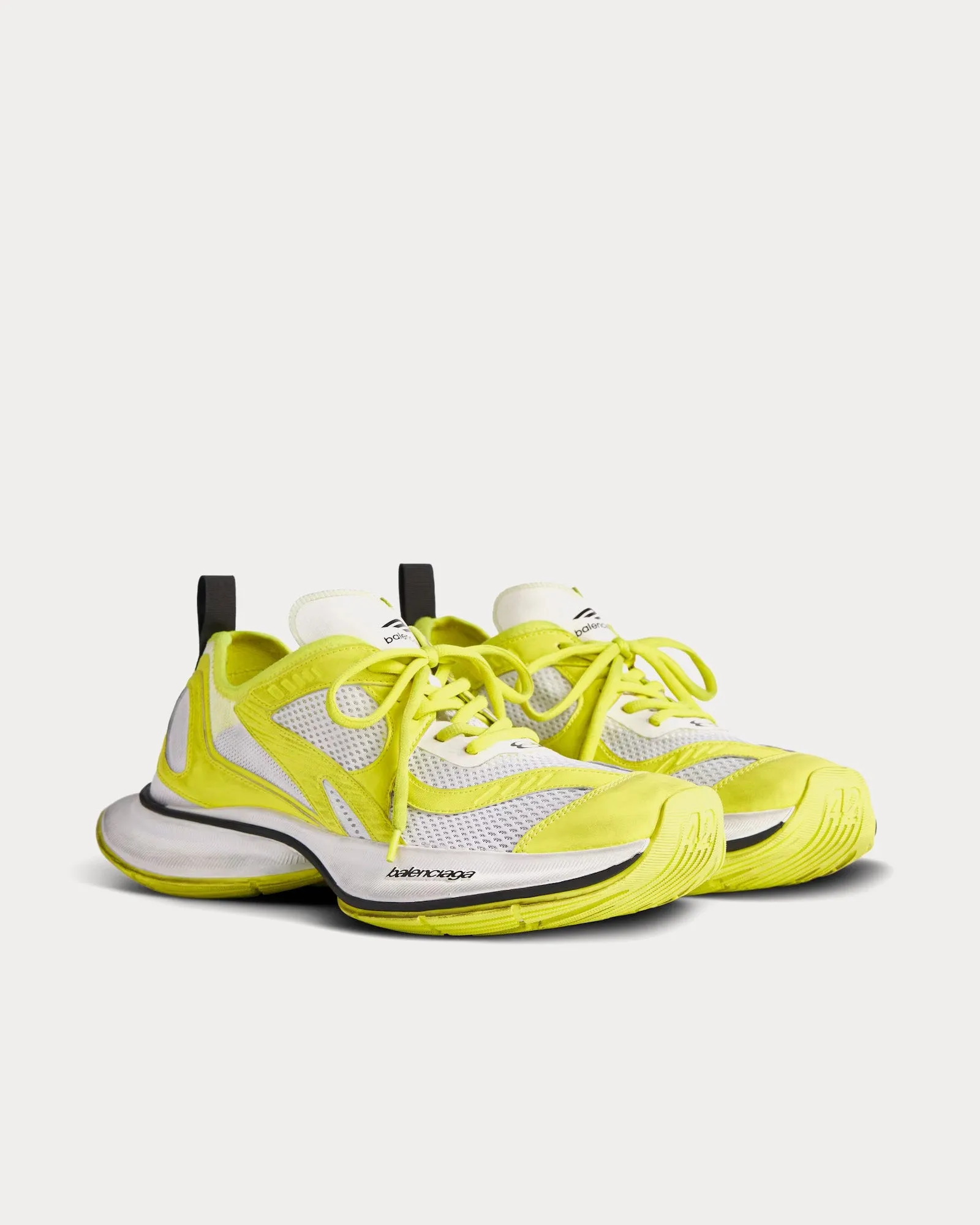 Circuit Neon Yellow / White / Black Low Top Sneakers