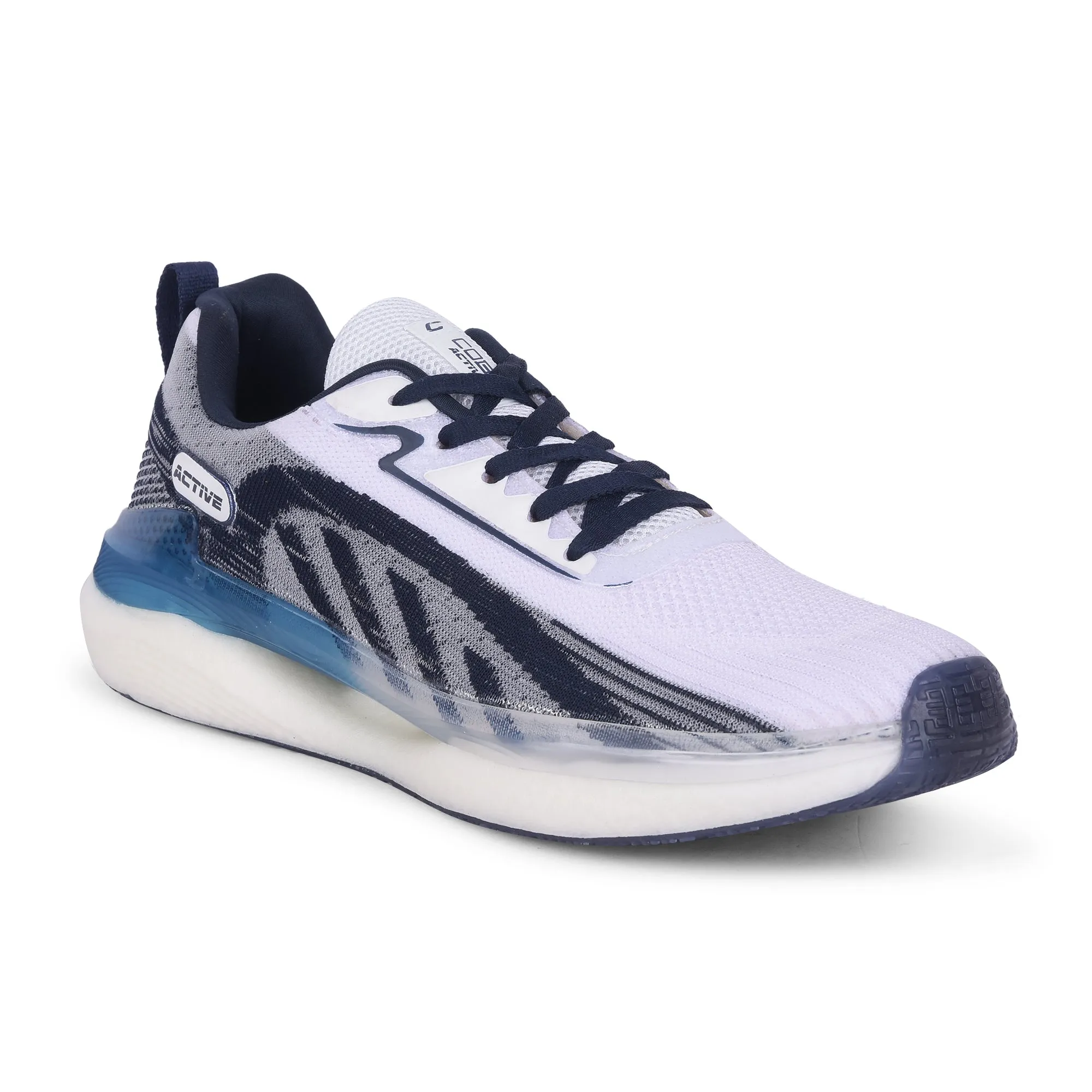 Cobb Dark Navy White Men's Running Shoes