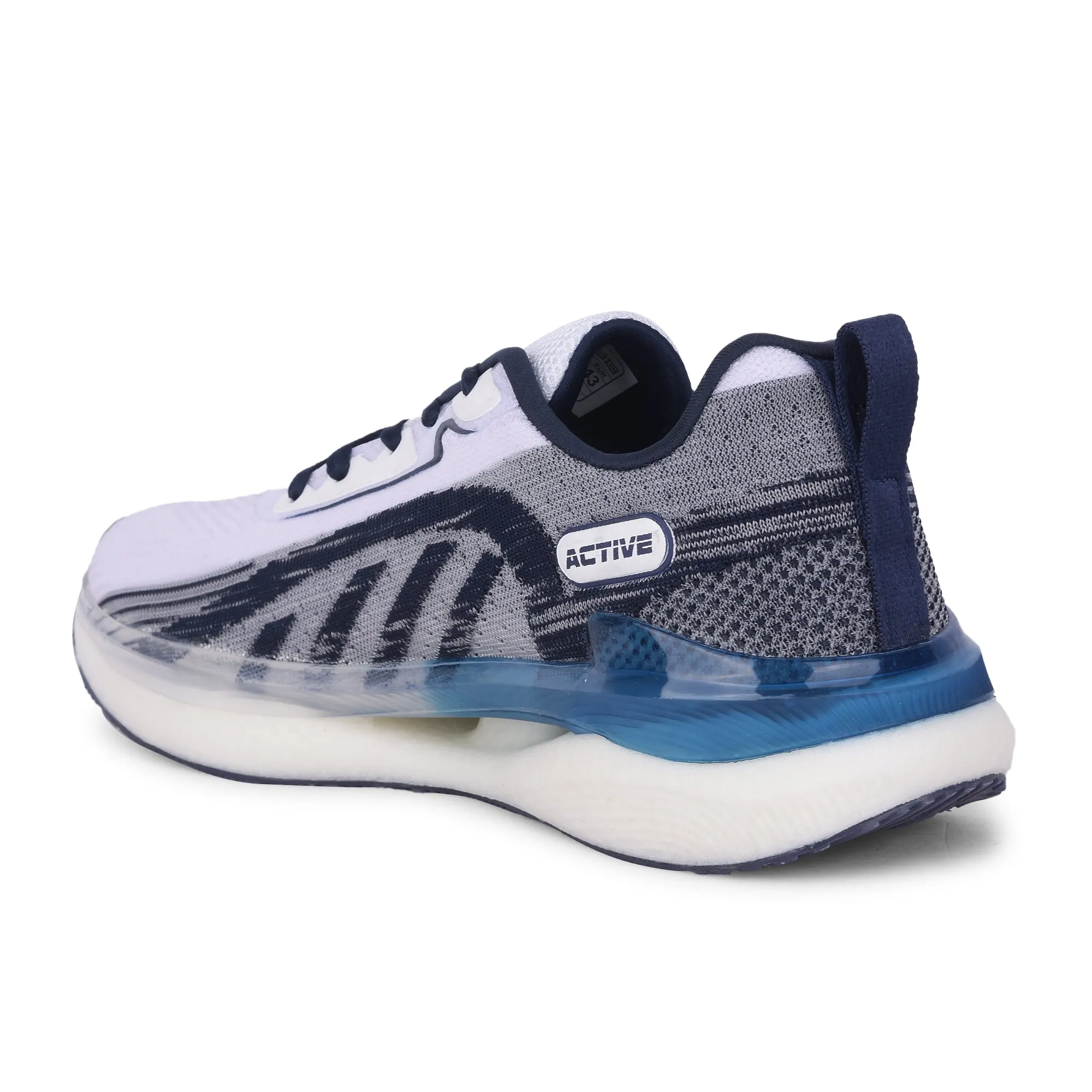 Cobb Dark Navy White Men's Running Shoes