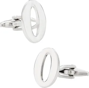 Cuff-Daddy Number 0 Cufflinks with Travel Presentation Gift Box Birthday Numeral Numero Digits Cuff-Daddy Number 0 Cufflinks with Travel Presentation Gift Box Birthday Numeral Numero Digits