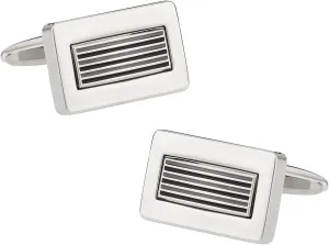 Cuff-Daddy The Lines Metal Cufflinks with Presentation Box