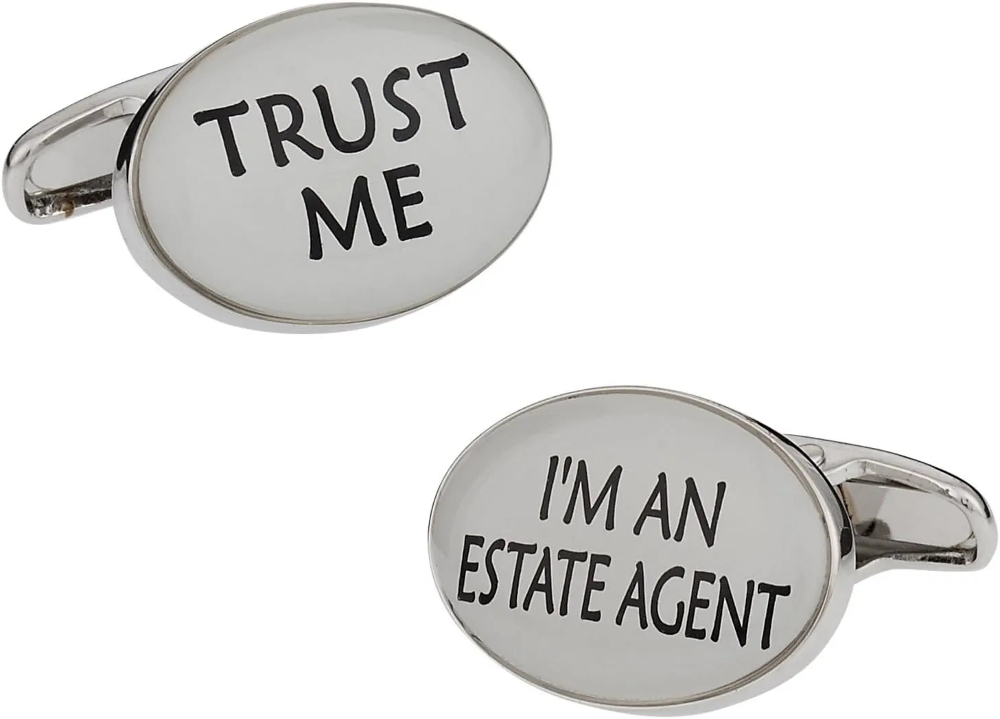 Cuff-Daddy Trust Me Estate Agent Cufflinks with Presentation Box