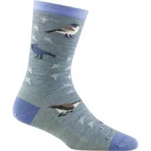 Darn Tough - 6087 Women's Twitterpated Crew Lightweight - Seafoam