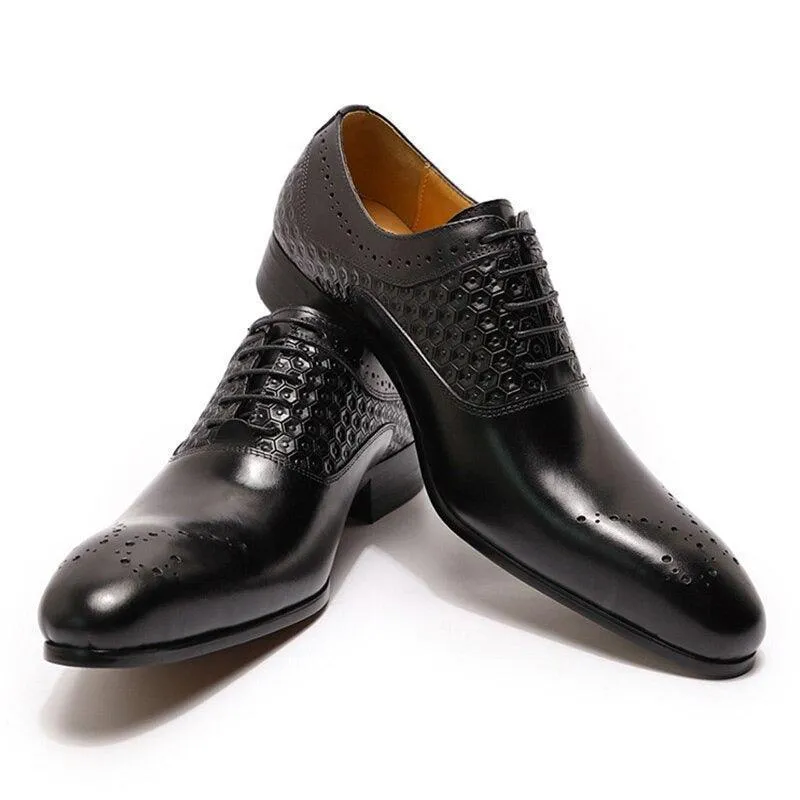 Dress Shoes -  Thayer Glossy Men Shoes