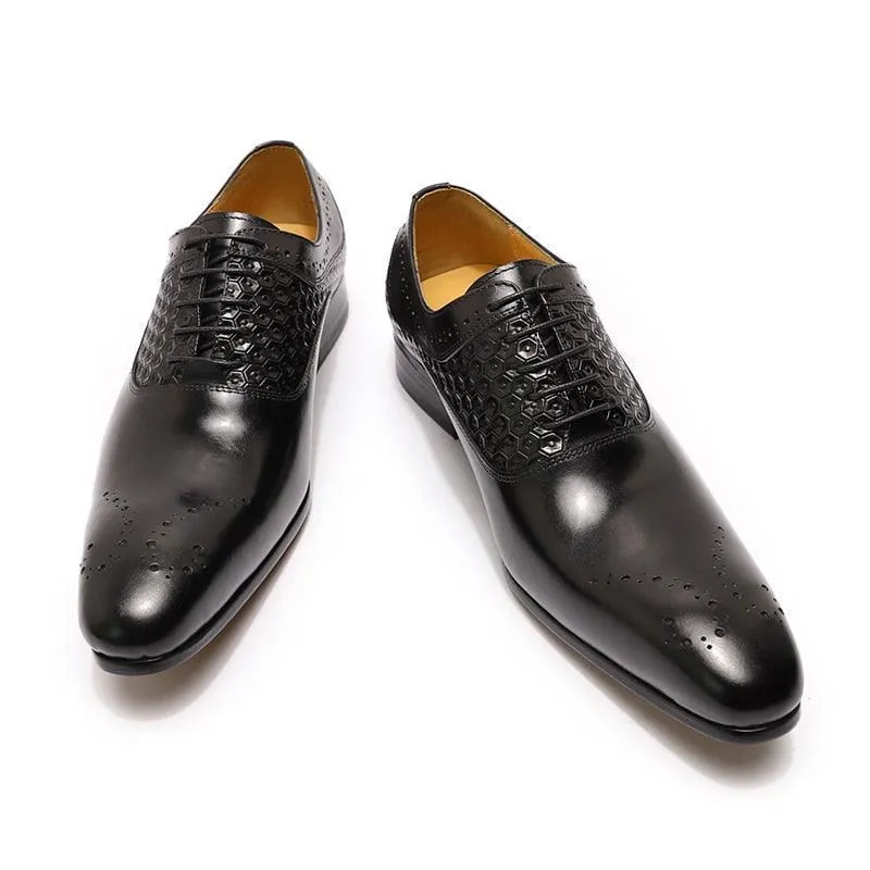Dress Shoes -  Thayer Glossy Men Shoes