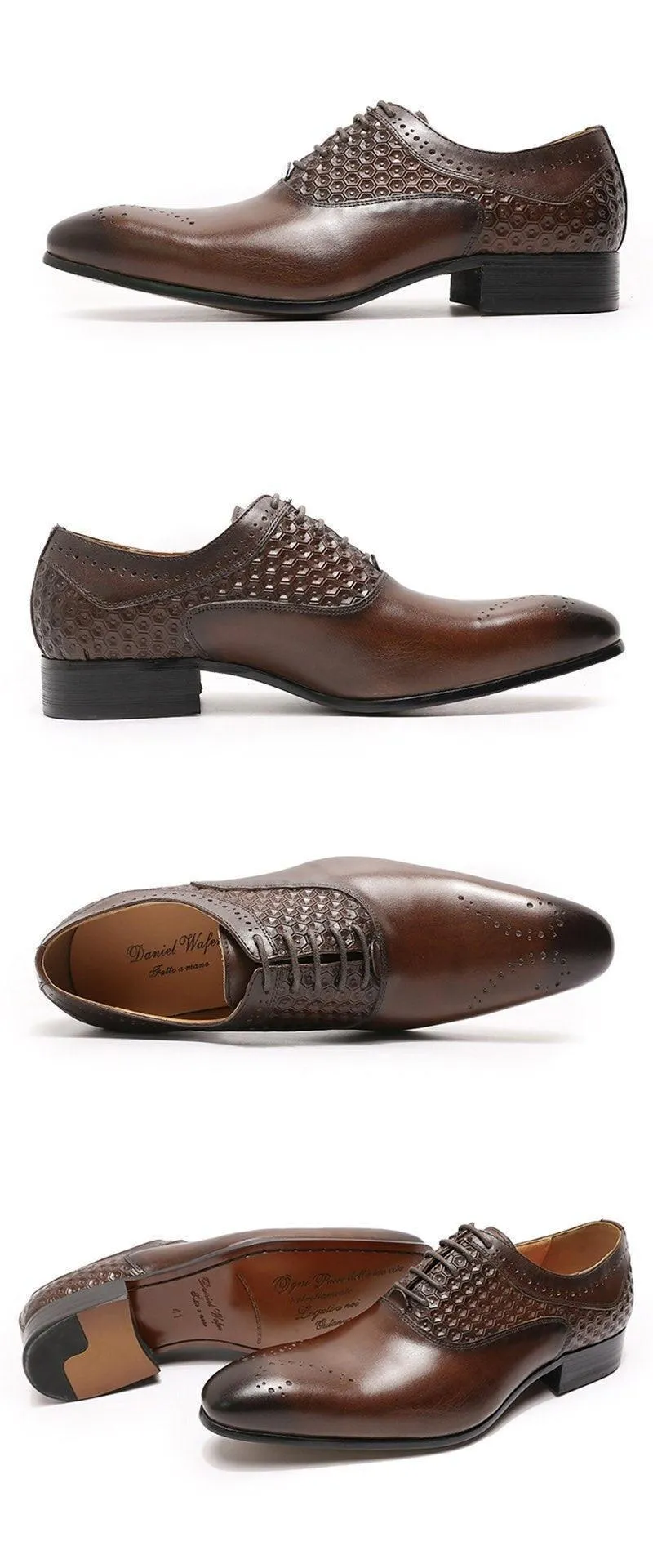 Dress Shoes -  Thayer Glossy Men Shoes