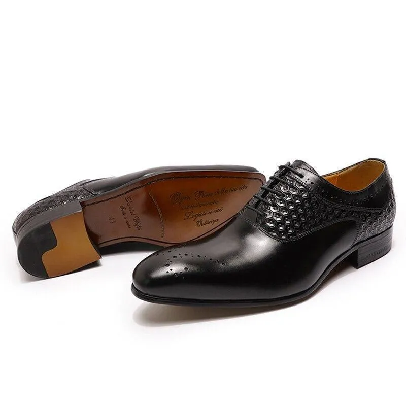 Dress Shoes -  Thayer Glossy Men Shoes