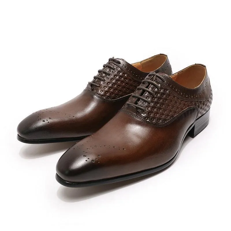 Dress Shoes -  Thayer Glossy Men Shoes