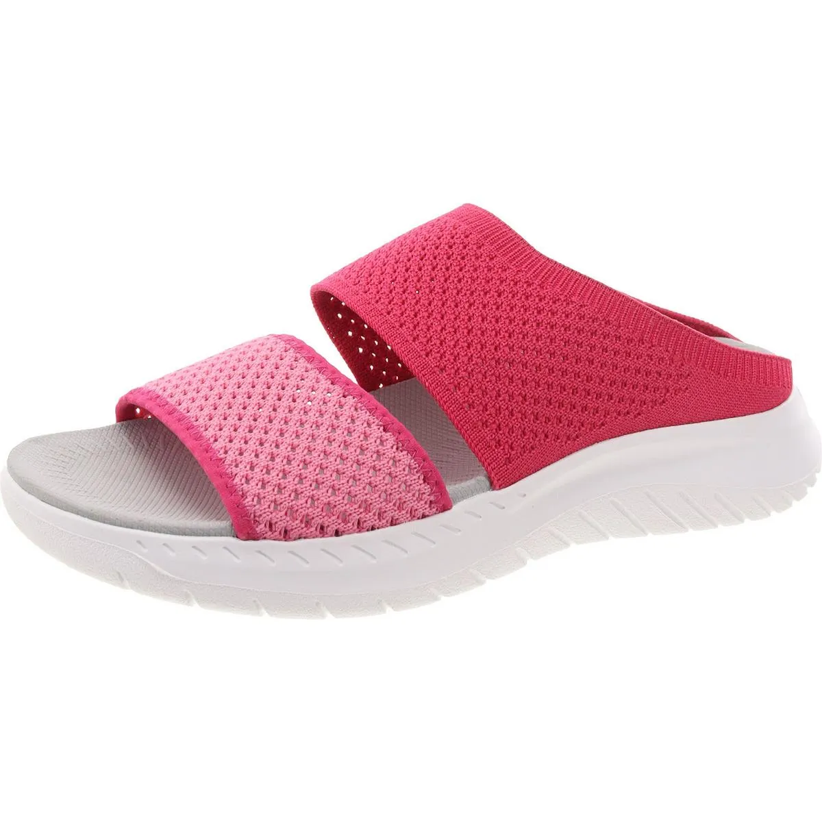 Easy Spirit Womens Davera 2 Knit Casual Slide Sandals