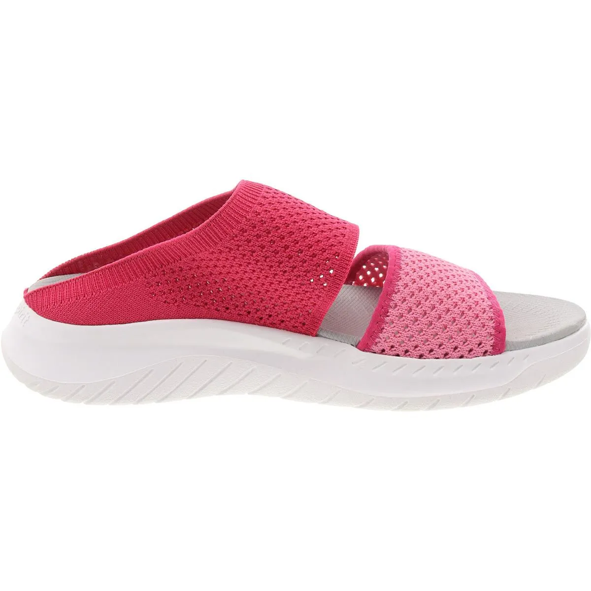 Easy Spirit Womens Davera 2 Knit Casual Slide Sandals