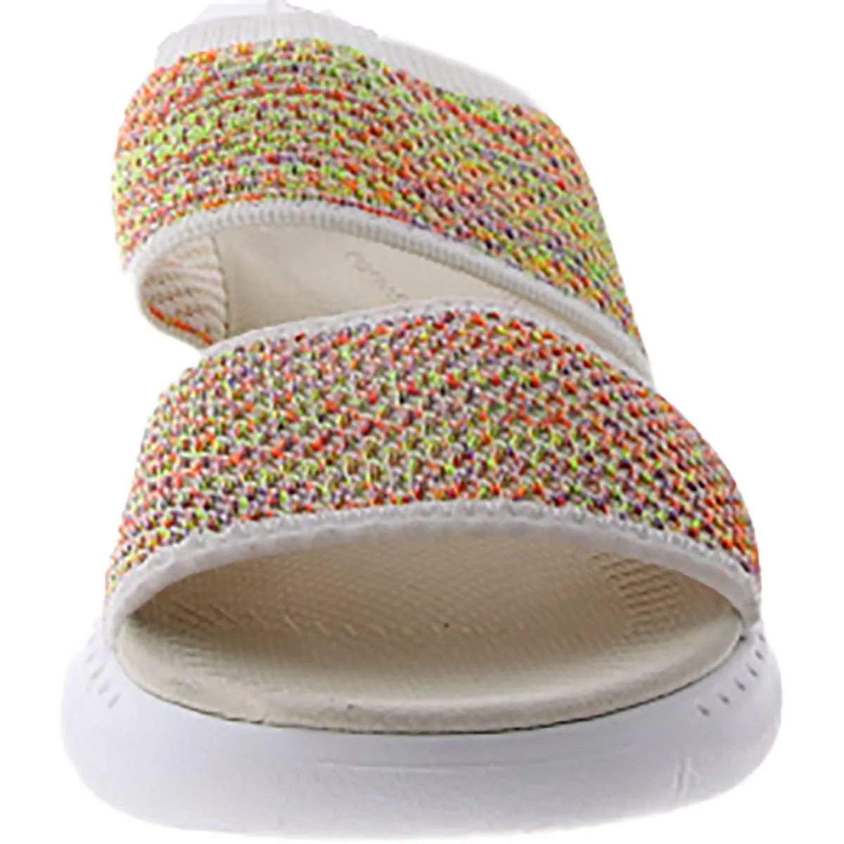 Easy Spirit Womens Davera 2 Knit Casual Slide Sandals