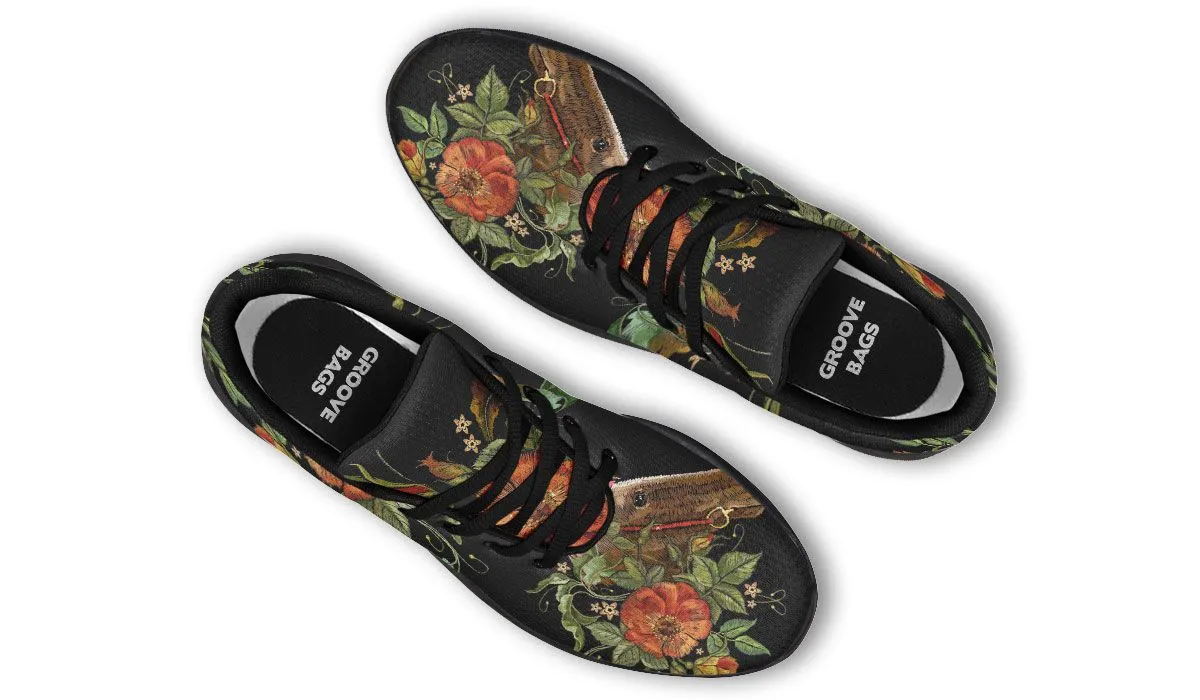 Embroidery Horse Sneakers