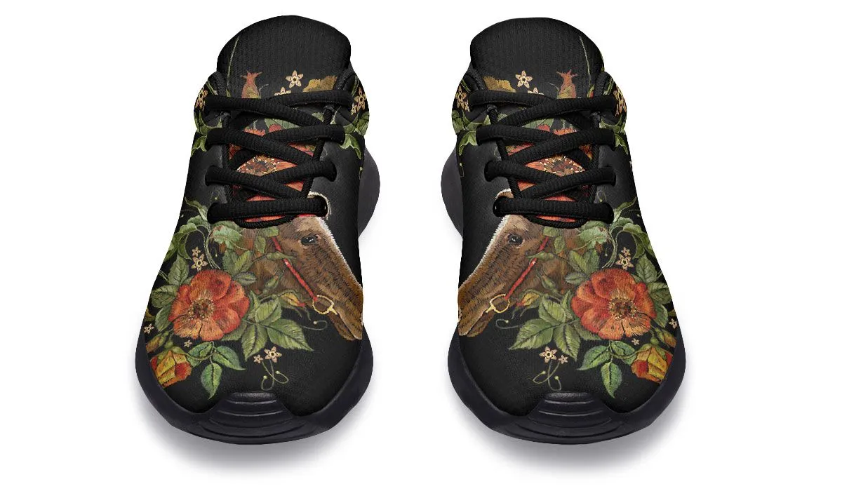 Embroidery Horse Sneakers