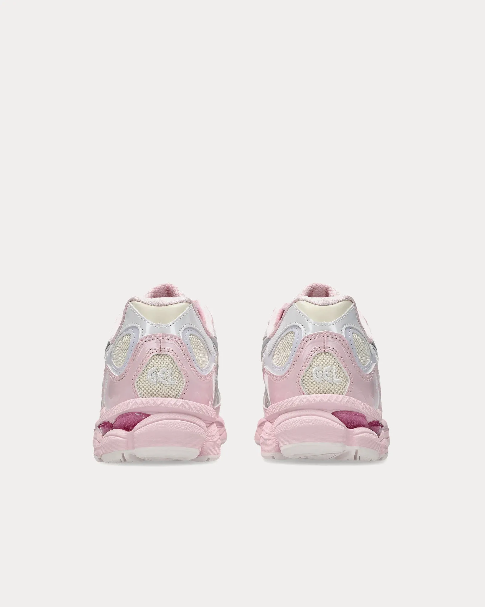 Gel-NYC Cream / Pure Silver Low Top Sneakers