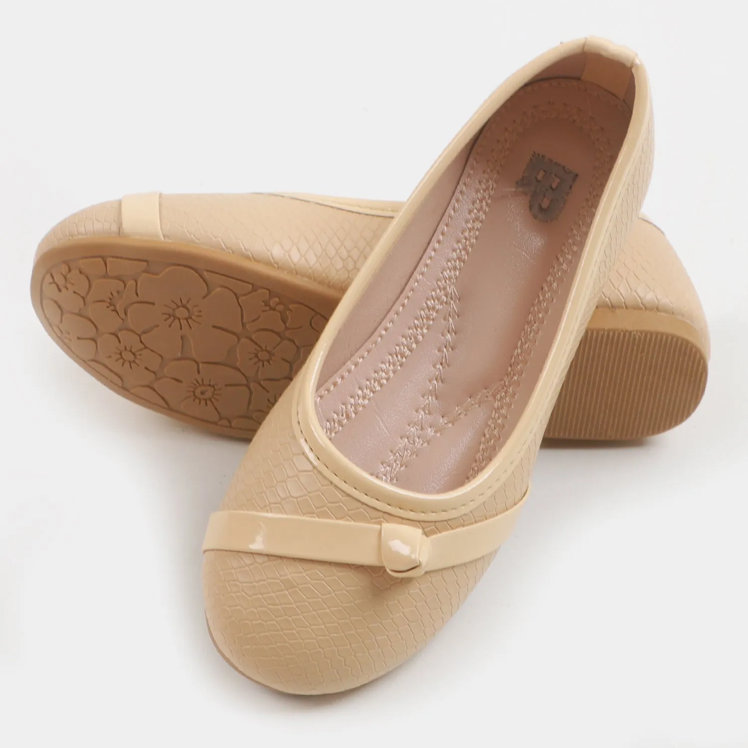 Girls Pumps 910-31 - Beige