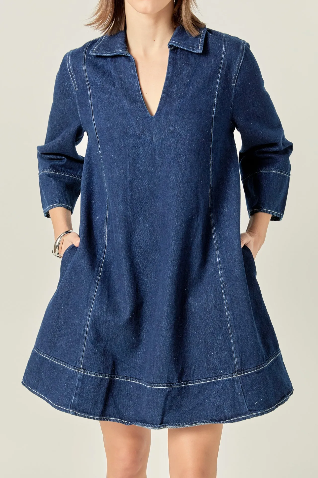 Harriet Denim Mini Dress