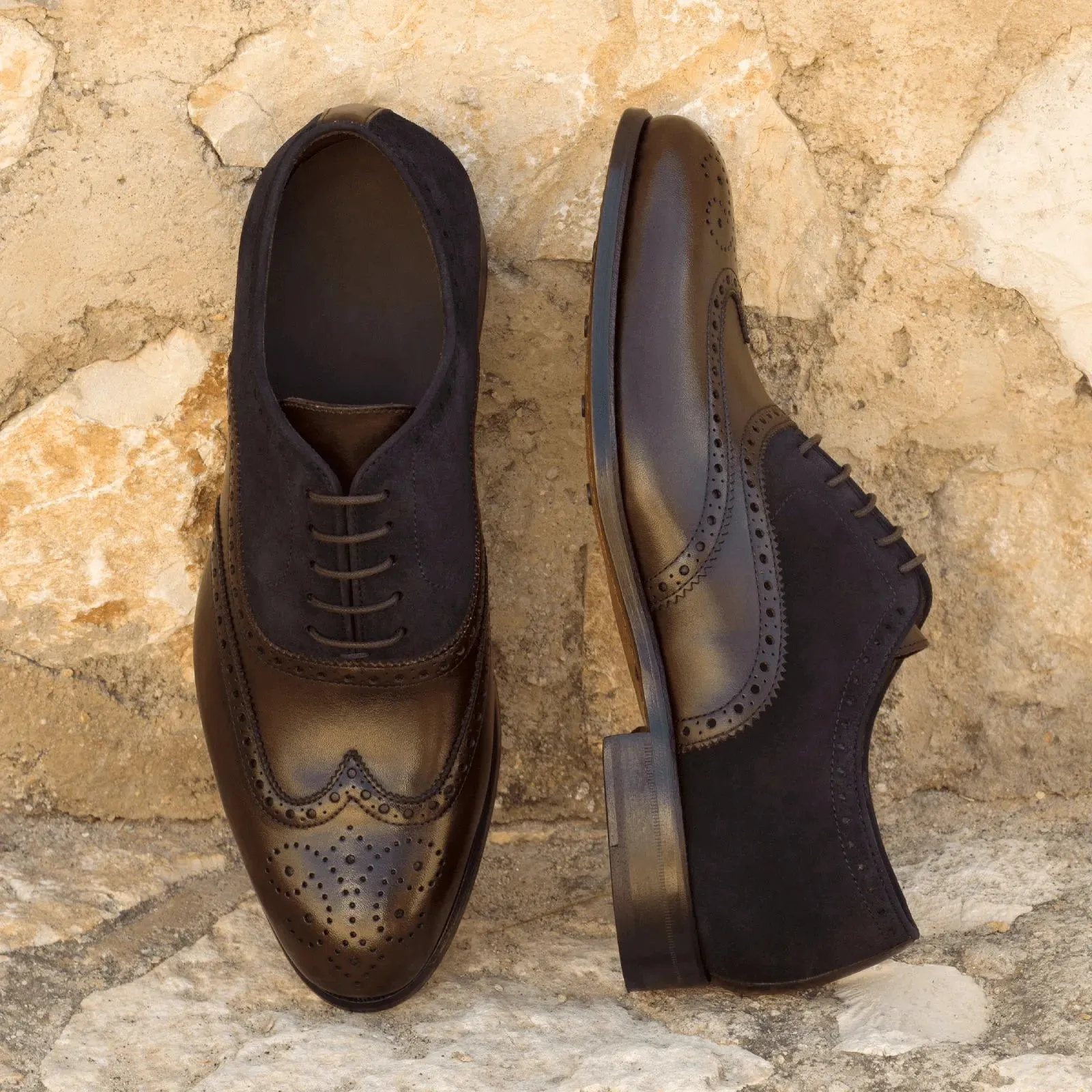 Honon Full Brogue Shoes