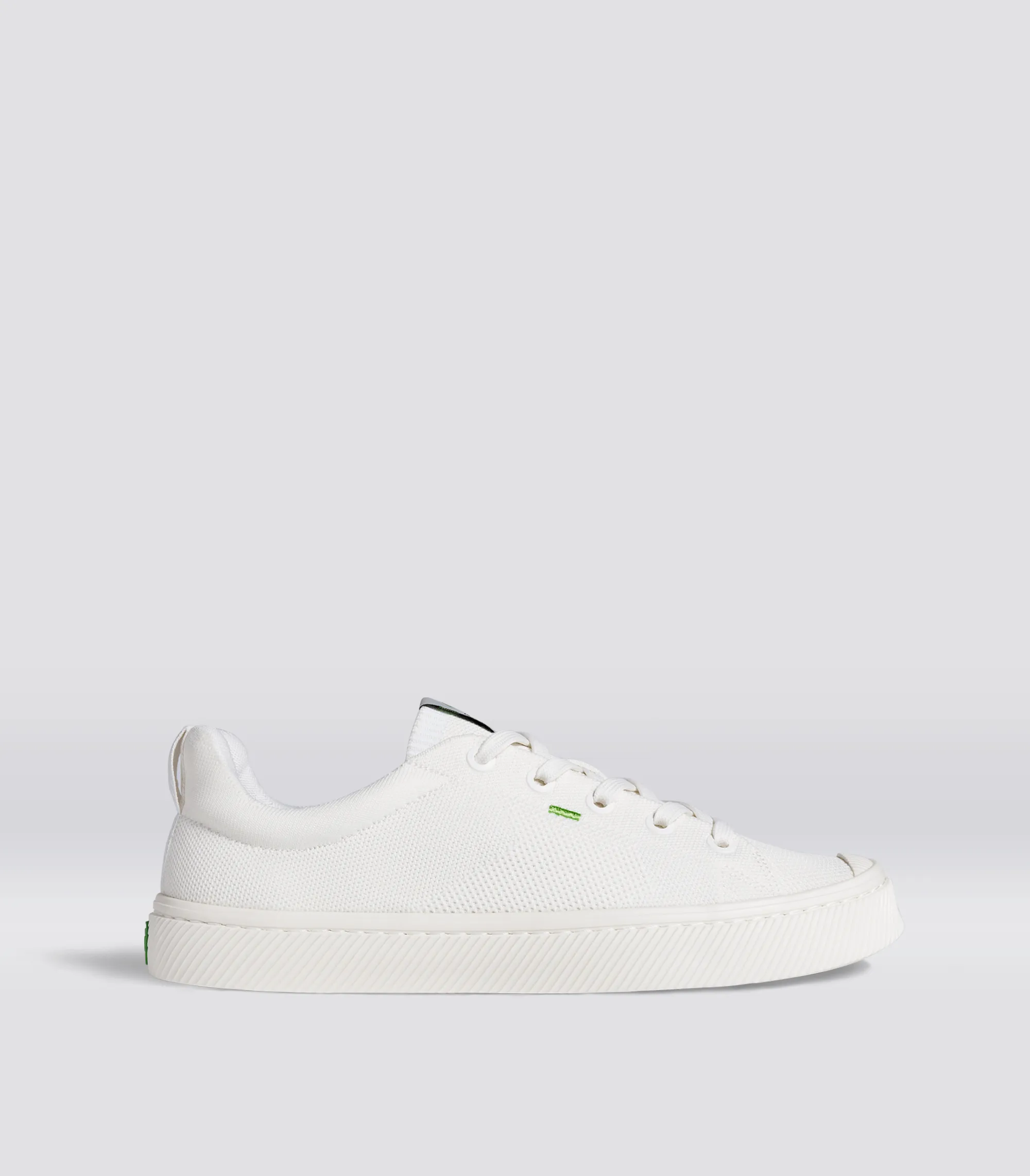 IBI Low Off White Knit Sneaker Women