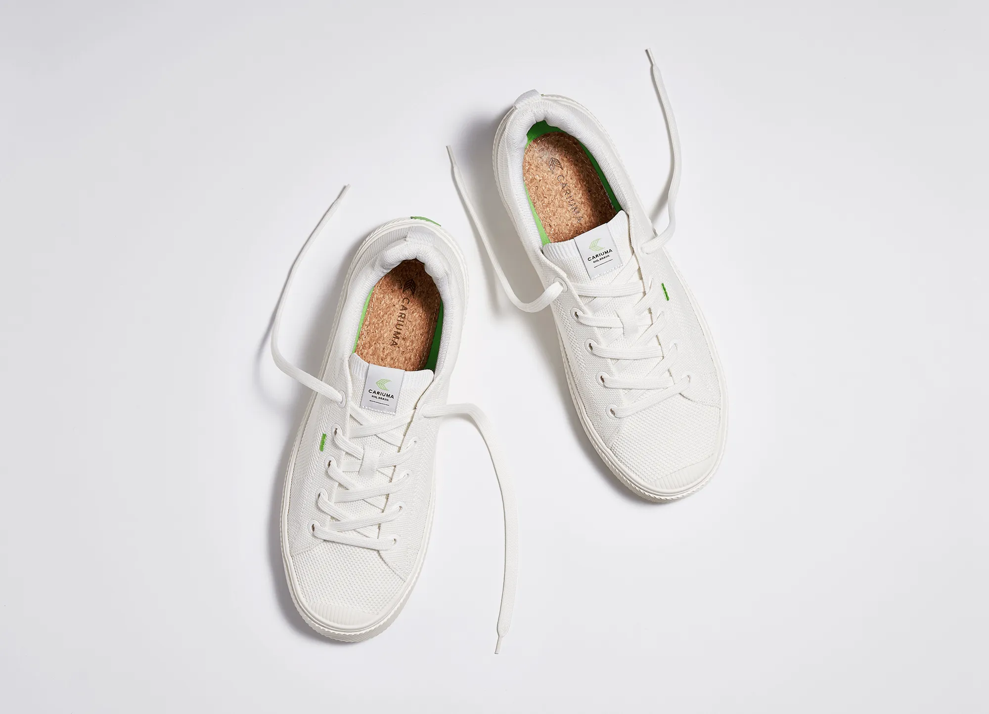 IBI Low Off White Knit Sneaker Women