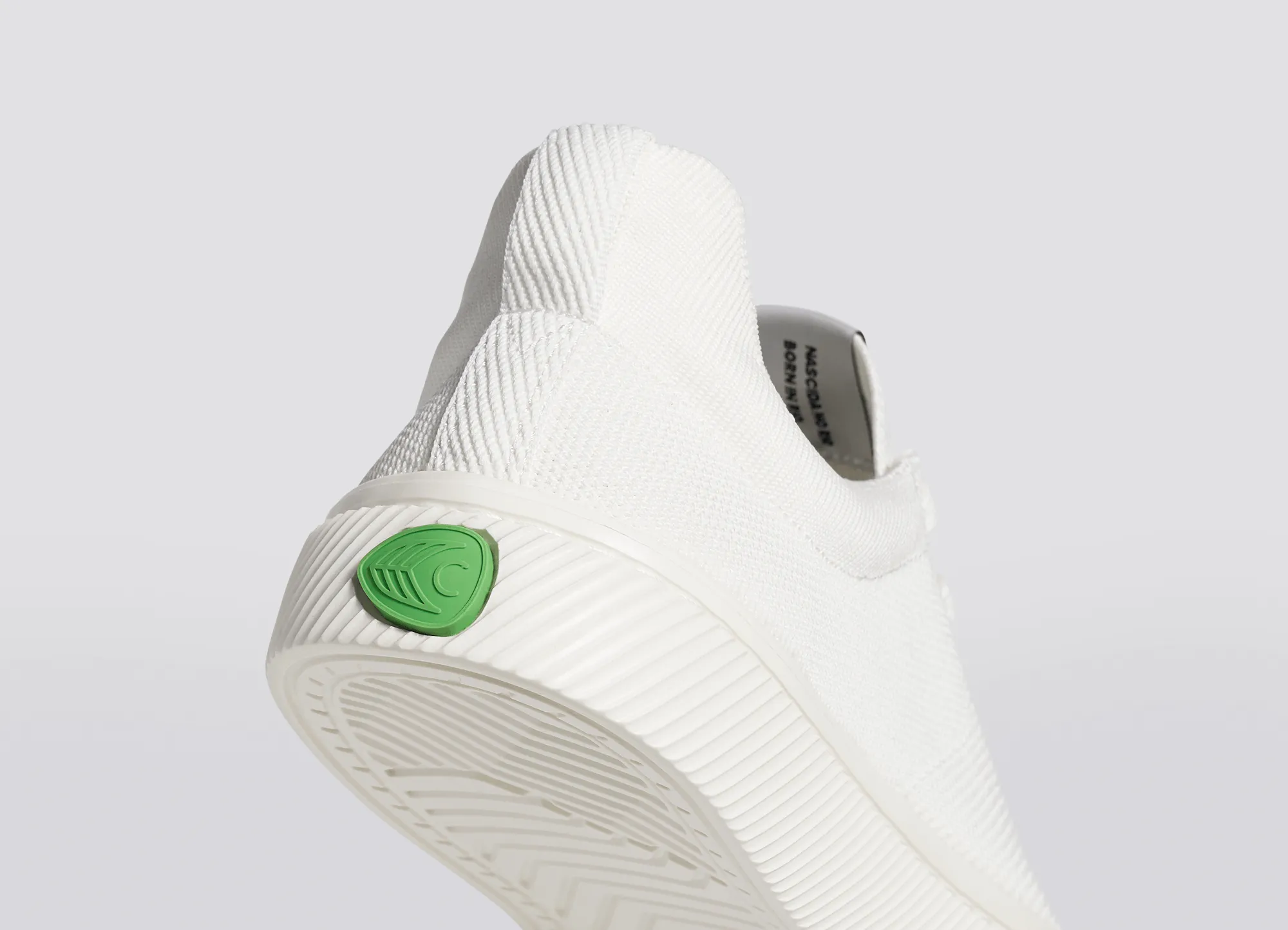 IBI Low Off White Knit Sneaker Women