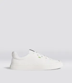 IBI Low Off White Knit Sneaker Women
