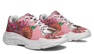 Illustrated Pit Bull Chunky Sneakers
