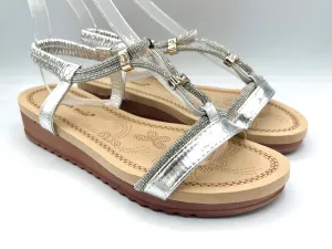Ivy sandals - silver