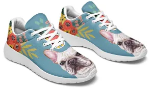 Joyful French Bulldog Sneakers