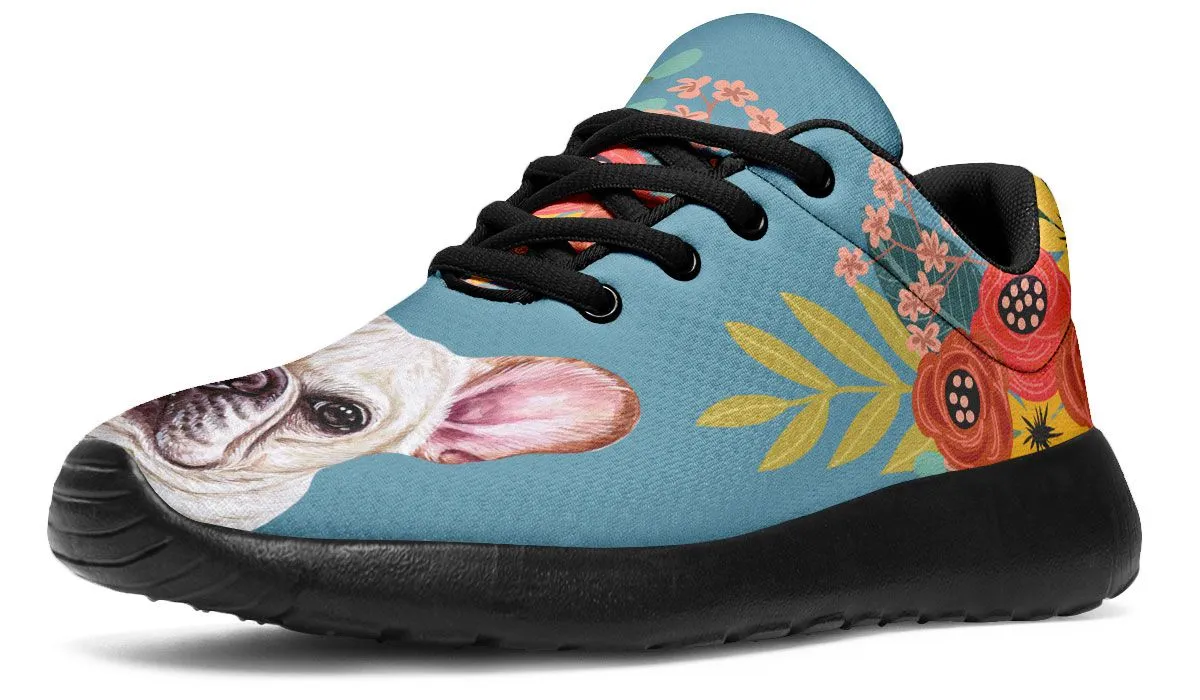 Joyful French Bulldog Sneakers