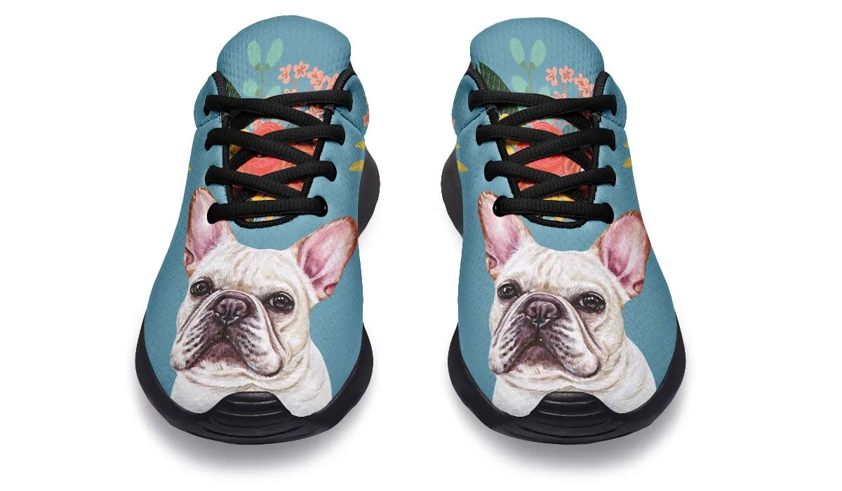 Joyful French Bulldog Sneakers
