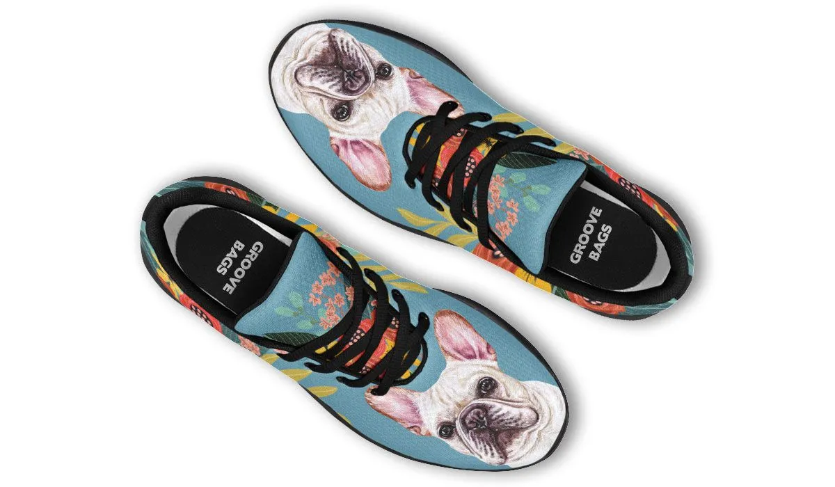 Joyful French Bulldog Sneakers