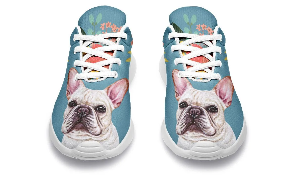 Joyful French Bulldog Sneakers