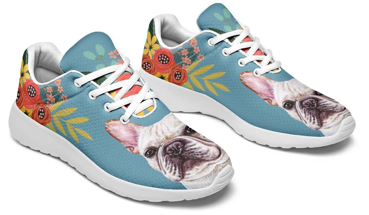 Joyful French Bulldog Sneakers