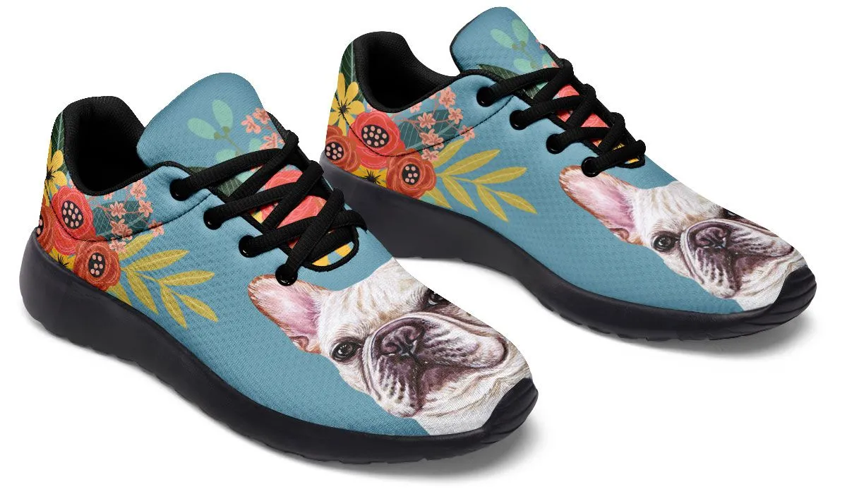 Joyful French Bulldog Sneakers